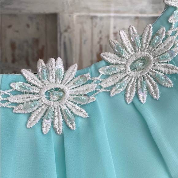 High-Low Asymmetrical Chiffon Sundress - Picture 7 of 9